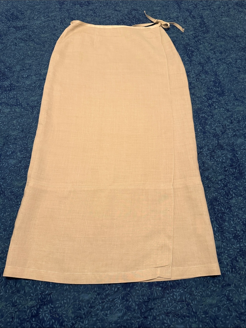 NAF NAF Beige Wrap Maxi Skirt. Size 40 (7/8?)